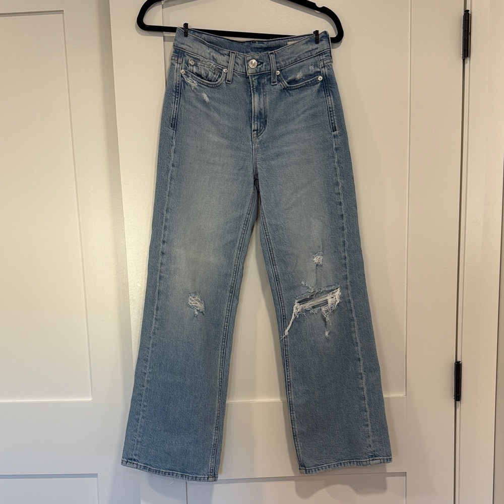 AYR Blue Distressed Women Jeans